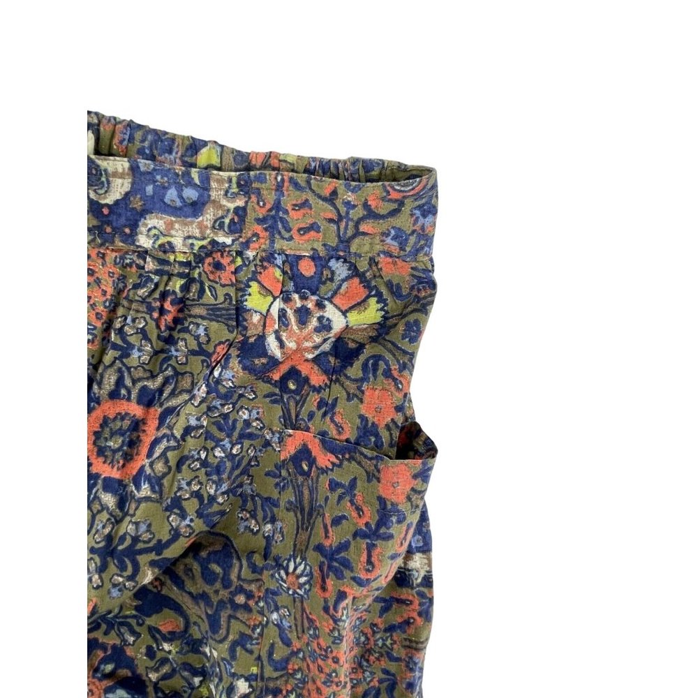 Aerie Women's Floral Print Tropical 100% Cotton Pull On Skirt Size XS - Picture 3 of 10